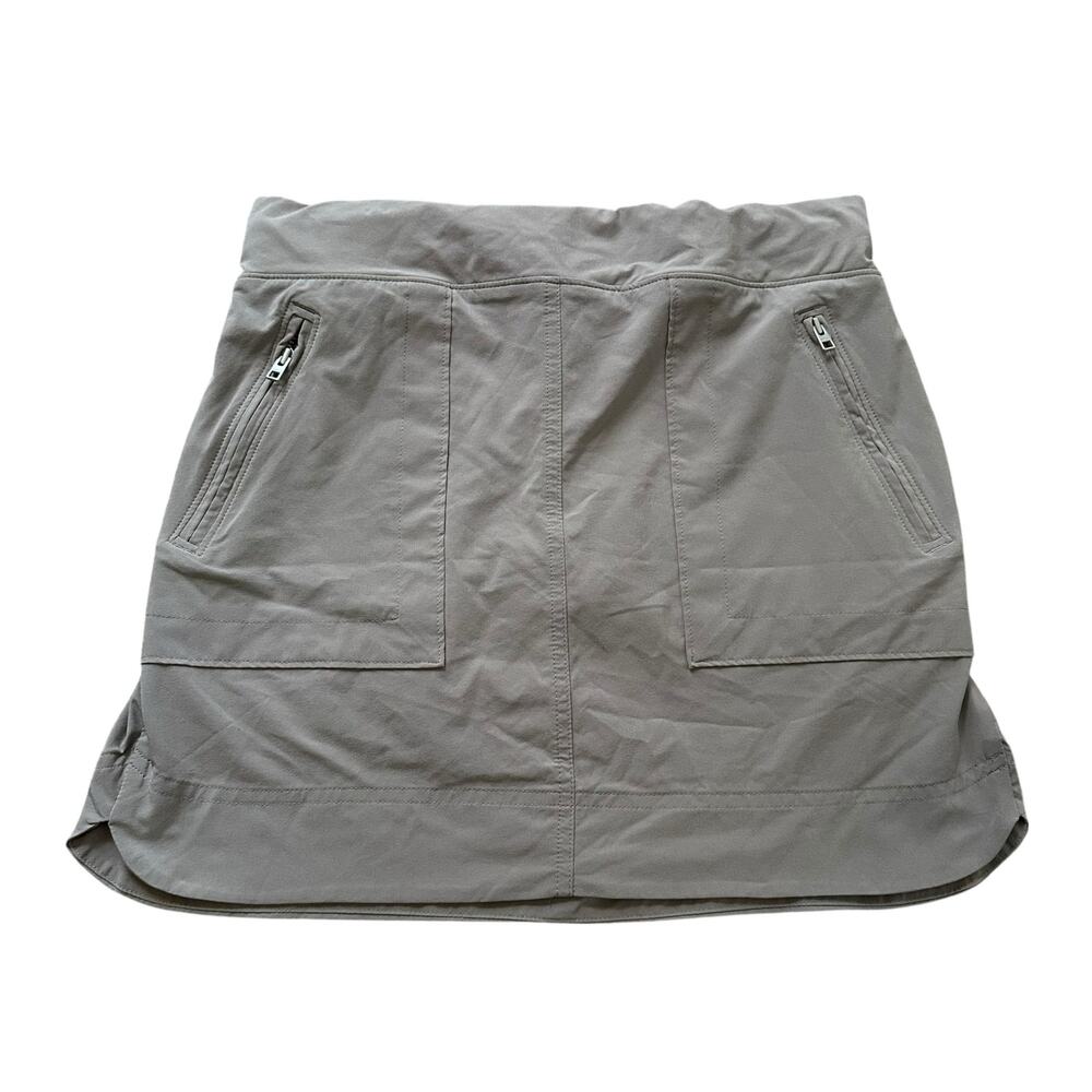 Athleta light gray skort size 6
